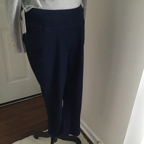 HSN lemonway stretch pull on retired stock jeans - Picture 1 of 12
